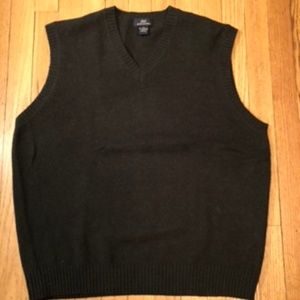 EUC - Men's Grey Wool Sweater Vest size L
